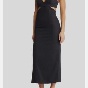 Elegant Black Evening Dress